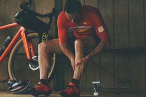 Brad Huff using PR lotion by Amp Human