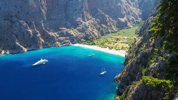 butterfly valley in dalaman, turkey