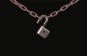 a key chain with a key