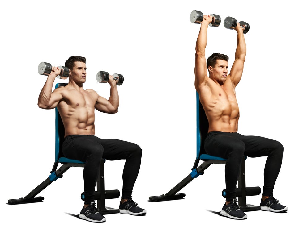 dumbbell shoulder press mens health