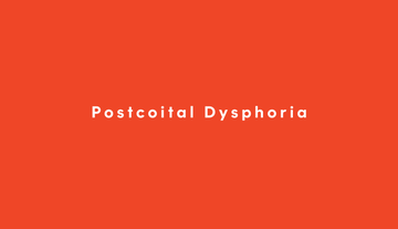 postcoital dysphoria