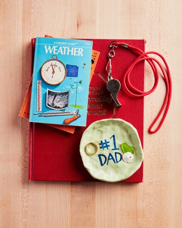 1 dad pinch bowl father's day craft
