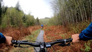 ebike in the rain