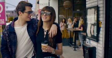 a man and woman posing for a picture