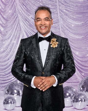 krishnan guru murthy in strictly come dancing suit