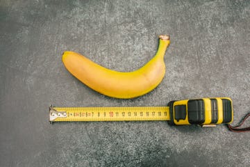 measure tape and banana size matters