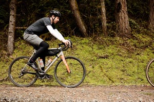 gravel cyclist