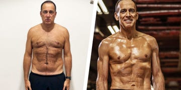 steve greer before and after weight loss transformation shirtless