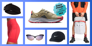 black friday cyber monday sale, nike headband, shoes, backpack, hat, sunglasses, biker shorts