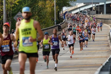 thousands of athletes take part 51st edition of tcs new york city marathon