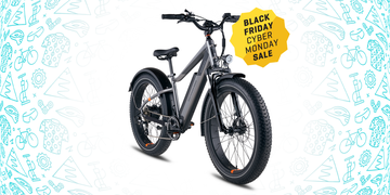 rad power bikes radrover 6 plus electric fat tire bike, black friday cyber monday sale