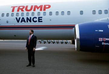 republican vice presidential candidate jd vance holds rally in glendale, arizona