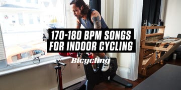 rider cycling inside