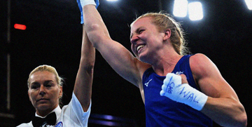 wales's rosie eccles celebrates beating australia's kaye frances scott