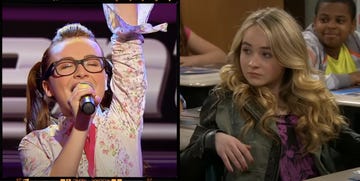 a look back at all of sabrina carpenter's tv shows and movies