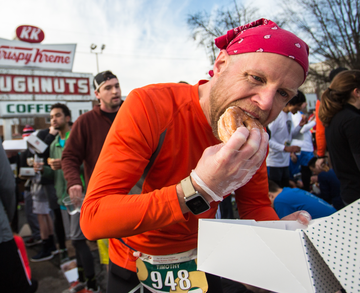 Recreation, Half marathon, Running, Marathon, Moustache, Mouth, Ultramarathon, Exercise, Facial hair, Individual sports, 