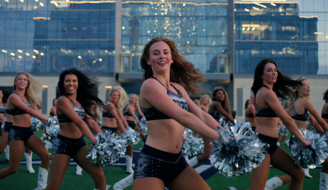 a group of women dancing