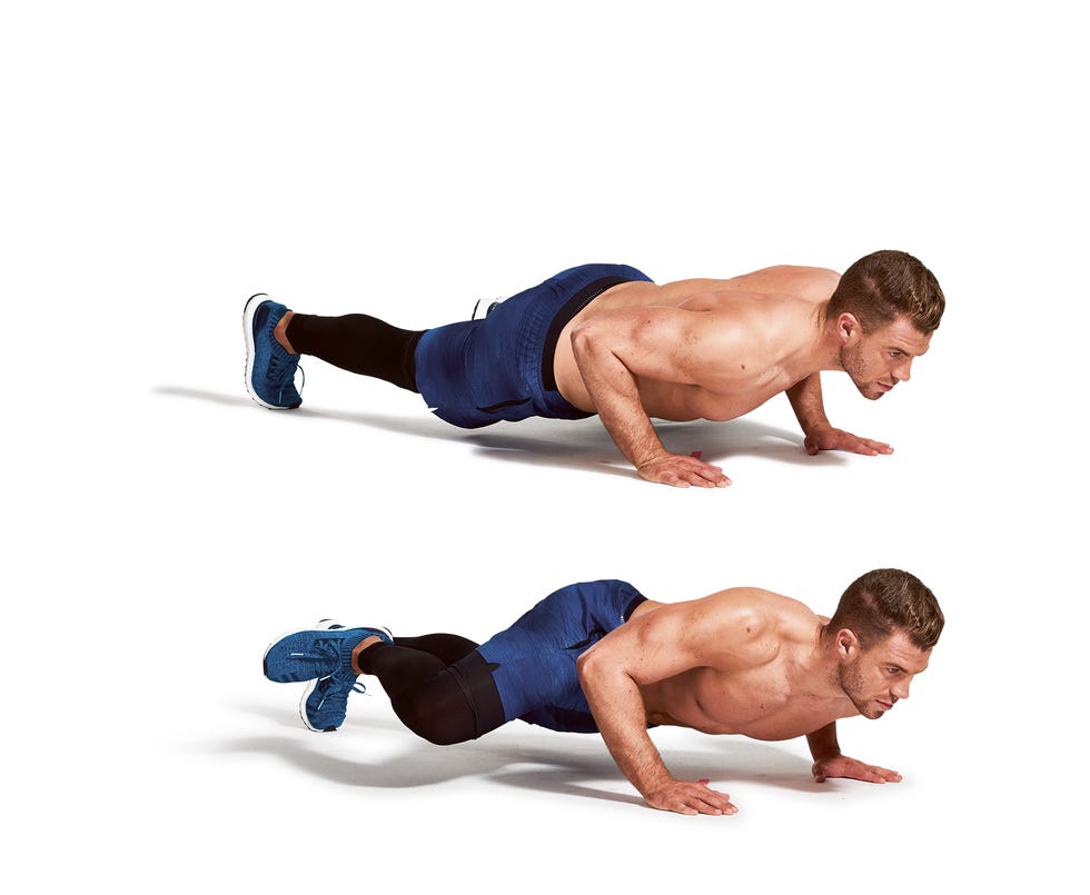 press up, arm, plank, abdomen, joint, leg, shoulder, knee, chest, muscle,