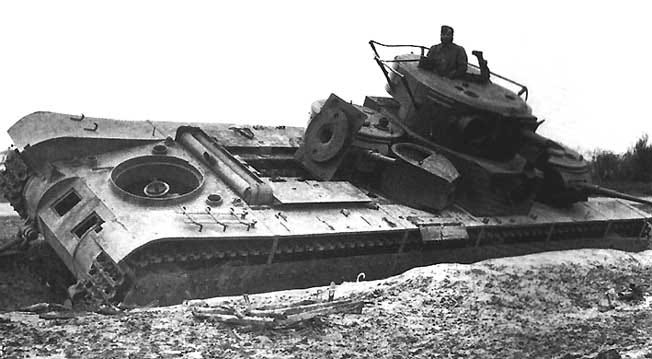abandoned t 35 tank in 1943