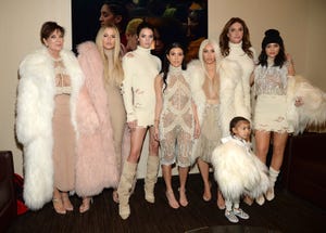 kardashians at kanye west yeezy season 3   backstage