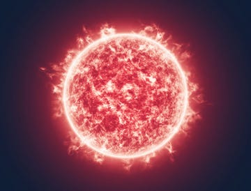 the sun, illustration