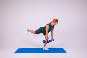 mallory creveling performing a series of underrated exercise moves