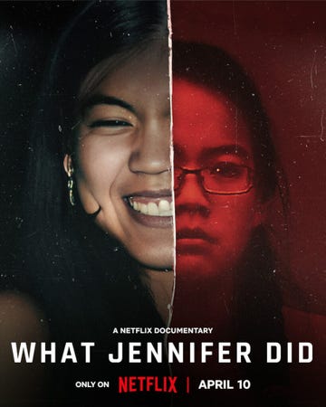 the poster for what jennifer did