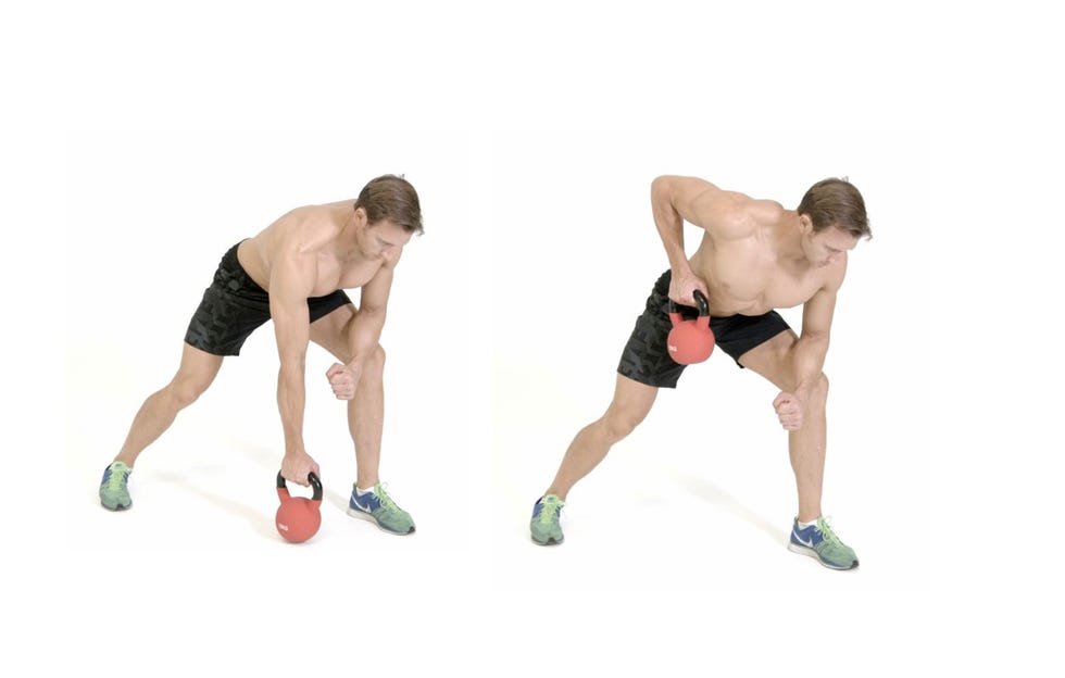 kettlebell row