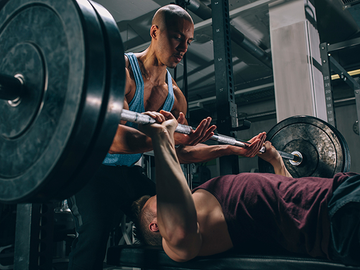 bench press spotter