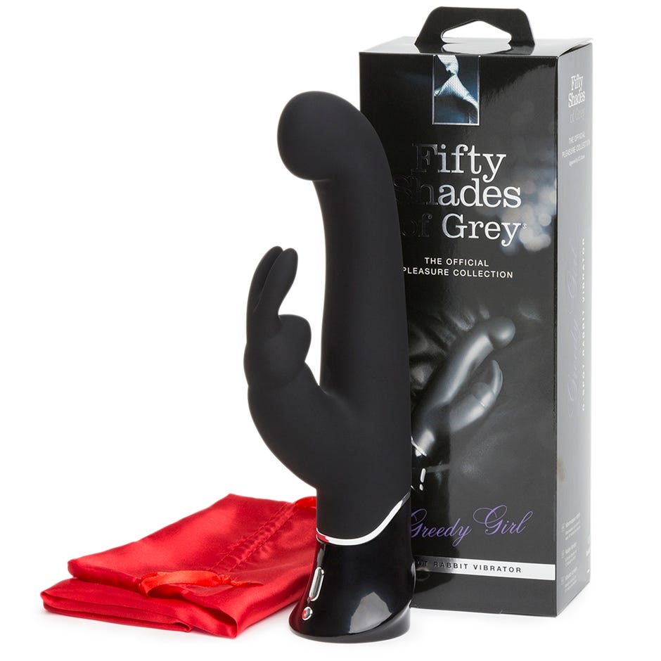 Fifty Shades of Grey Greedy Girl G-Spot Rabbit Vibrator