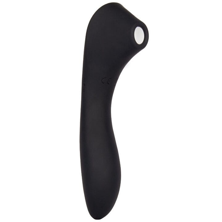 Clit & Shout Suction Warming G-Spot Vibrator