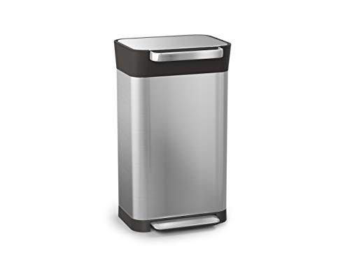 Joseph Joseph Titan 30 Trash Compactor Kitchen Pedal Bin