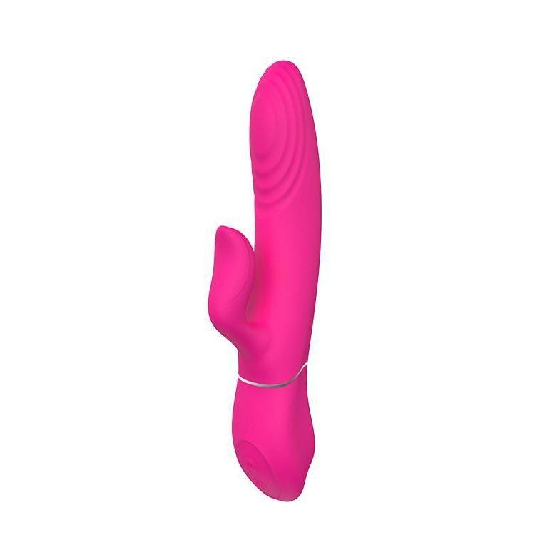 Duo Magnetic Thrusting Rabbit Vibrator