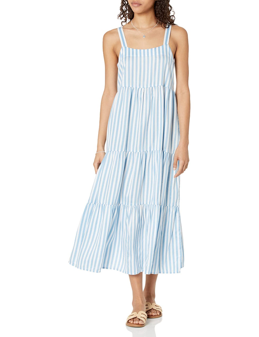 Britt Tiered Midi Dress