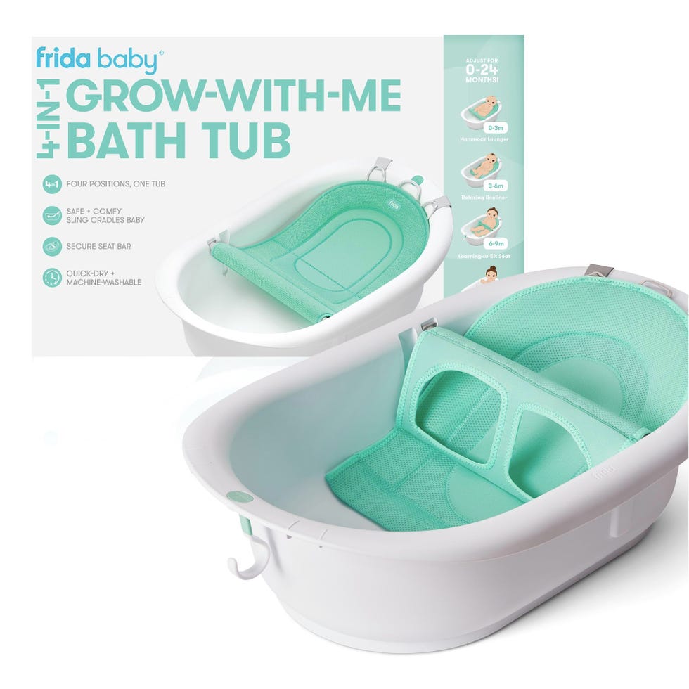 Baby 4-in-1 Grow-with-Me Baby Bathtub