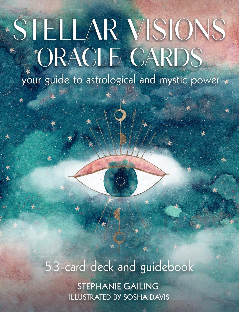 Stellar Visions Oracle Cards: 53-Card Deck and Guidebook