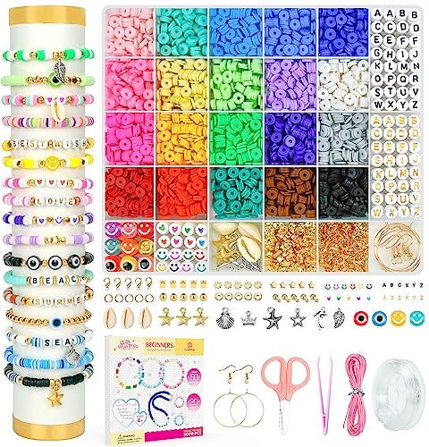 Clay Beads Bracelet Making Kit 