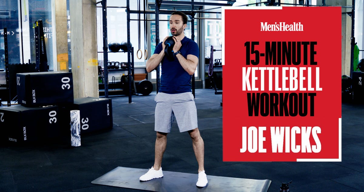 preview for Joe Wick's 15-Minute Full-body Kettlebell Workout