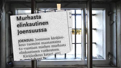 Helsingin Sanomat uutisoi murhatuomiosta 25. marraskuuta 2008.