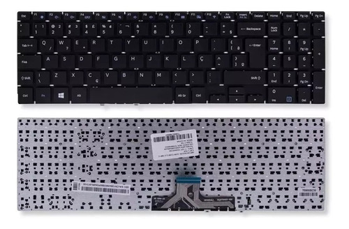 Teclado Notebook Samsung Np350xaa - Kdabr - Preto Abnt