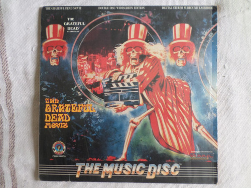 Laserdisc Duplo - The Grateful Dead Movie (jerry Garcia)