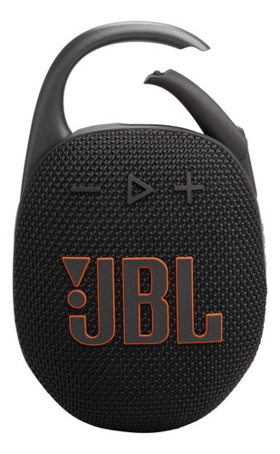 Alto-falante Jbl Clip 5 Preto Portátil Bluetooth Waterproof