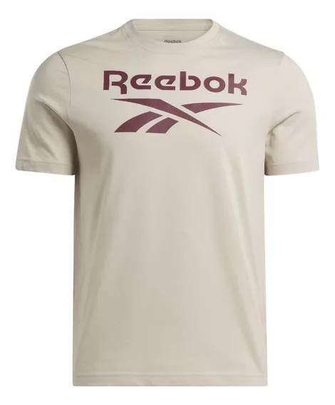 Playera Reebok Hombre Caballero Casual Identity Big Logo Tee