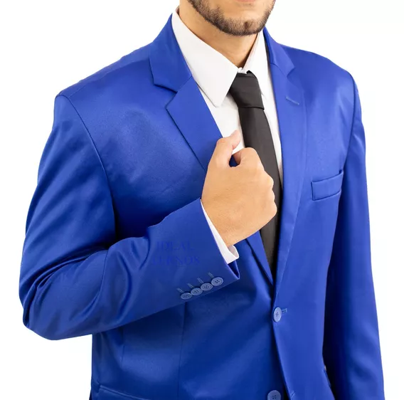 Terno Social Masculino Executivo Blazer + Calça Poliviscose 