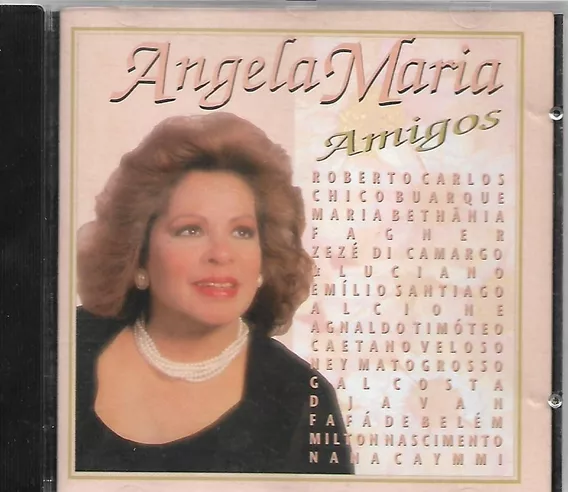 A192 - Cd - Angela Maria - Amigos - Lacrado - Frete Gratis