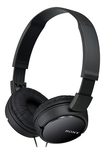 Fone de ouvido on-ear Sony ZX Series MDR-ZX110AP preto