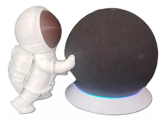 Suporte Alexa Echo Dot 4a E 5a Geração Astronauta V2