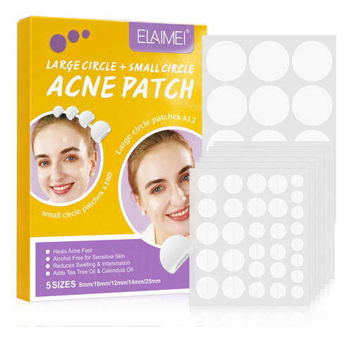  Acné Pimple Elaimei Patch Original Tipo De Piel Todo 7pzs