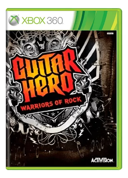 Jogo Guitar Hero Warriors Of Rock Xbox 360 Físico (seminovo)