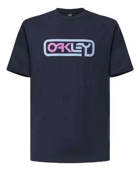 Camiseta / Playera Oakley Locked In B1b Tee Fathom / Lilac